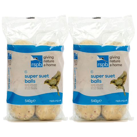 Rspb Super Suet Fat Balls Pack 6 X2

