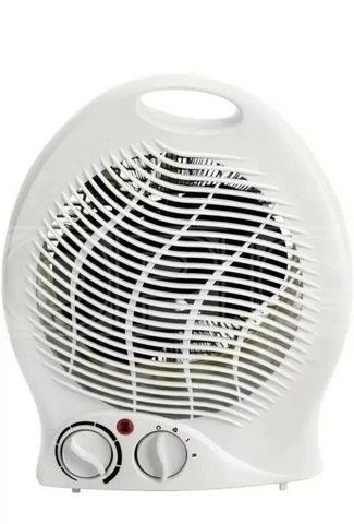 Status Portable Upright Fan Heater 2000W with Dual Heat Settings Energy Efficient Indoor Fast Heating Solution Adjustable Thermostat Silent Operation Overheat Protection for Home Room Office Use
