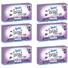 Swirl Lavender Tumble 35 Dryer Sheets X6
