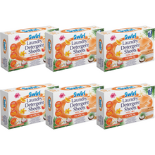 Swirl Non-Bio Tropical 20 Laundry Detergent Sheets X6
