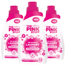 The Pink Stuff Fabric Clothes Conditioner Ultimate Softness Freshness Long-Lasting Fragrance Gentle on Fabrics Ideal for All Laundry Loads Perfect for Sensitive Skin Everyday Use Fabric Softener 960ml 32 Washes X3
