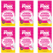 The Pink Stuff Miracle Foaming Toilet Cleaner Powerful Deep Clean Formula Removes Tough Stains Limescale Odors Fresh Scent Easy to Use Action for Sparkling Toilets 3 Packs X6