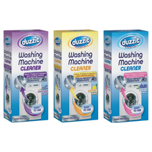 Duzzit Washing Machine Cleaner Bundle Gift Set 3 x 250ml, Lavender, Lemon & Linen, Washing Machine Descaler, Limescale & Odour Remover, Deep Drum Cleaner, Appliance Care Solution