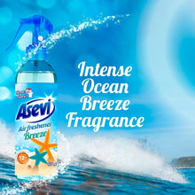 Asevi 7-Piece Blue Bundle – Spanish Cleaning Essentials Kit | Air Freshener 400ml, Fabric Scent Booster 720ml, Floor Cleaner 1L, Fabric Conditioner 60 Washes, Disinfectant 1100ml, Bathroom Cleaner 720ml & Laundry Detergent 2.4L 44 Washes