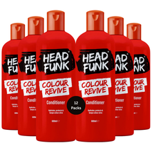 HEAD FUNK Colour Revive Conditioner 600ml for Coloured Hair, Colour Protect Moisturising Conditioner, Hydrating Hair Care for Dry Damaged Colour Treated Hair, Soft Smooth Vibrant Shine