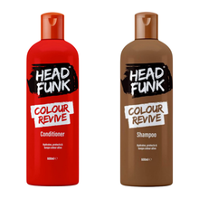 HEAD FUNK Shampoo & Conditioner Colour Revive Bundle Gift Set 600ml Each, Colour Protect Hair Care Duo, Nourishing Moisturising Formula for Coloured Hair, Salon Quality Hair Care