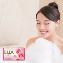 LUX 5 Soaps Bundle 80g Each Beauty Soap Gift Set Magical Spell Aqua Sparkle Soft Touch Velvet Touch Bright Impress Moisturising Bar Soap Floral Fragrance Skin Cleansing Bath Soap Pack of 5