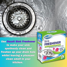 Duzzit Sink Freshener – Powerful Drain Odor Eliminator Sachets (30g) | Easy-to-Use Stainless Steel & Ceramic Sink Deodorizer | Removes Bad Smells Instantly | Long-Lasting Freshness for Kitchen & Bathroom