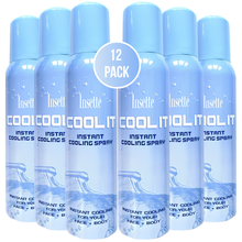 Insette Cool It Instant Cooling Spray 150ml Fast Cooling Body Spray Heat Relief Skin Cooling Mist Refreshing Summer Spray for Sports Gym Outdoor Travel Festival Workout Instant Chill