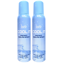 Insette Cool It Instant Cooling Spray 150ml Fast Cooling Body Spray Heat Relief Skin Cooling Mist Refreshing Summer Spray for Sports Gym Outdoor Travel Festival Workout Instant Chill