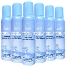 Insette Cool It Instant Cooling Spray 150ml Fast Cooling Body Spray Heat Relief Skin Cooling Mist Refreshing Summer Spray for Sports Gym Outdoor Travel Festival Workout Instant Chill