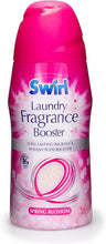 SWIRL Laundry Booster Bundle Gift Set 4 x 350g, In Wash Fragrance Booster Granules, Long Lasting Fabric Perfume, Calming Infusion, Fresh Linen, Lavender Bouquet, Spring Blossom, Laundry Freshener