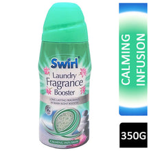 SWIRL Laundry Booster Calming Infusion 350g, Fragrance Booster for Laundry, Long Lasting Fresh Scent, Fabric Perfume Booster Granules, Washing Machine Laundry Freshener, Soft Clean Linen Aroma