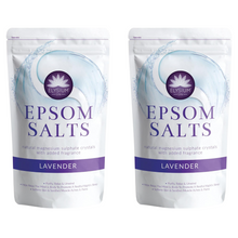 Elysium Spa Lavender Epsom Salt 450g – Pure Magnesium Sulfate for Relaxation, Muscle Relief & Detox – Soothing Aromatherapy Bath Salts for Stress Relief & Sleep