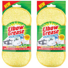 EG Yellow Scrubbing Pad – Heavy-Duty Scour Pad for Kitchen & Bathroom – Stainless Steel Cleaner, Non-Scratch Scrubber for Pots, Pans & Stovetops – Durable & Reusable