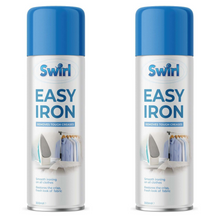 Swirl Easy Iron Spray 300ml – Wrinkle Release & Fabric Relaxer – Quick-Dry, Non-Toxic, Travel-Friendly – Instant Smoothing for Clothes, Curtains & Linens – Safe for All Fabrics
