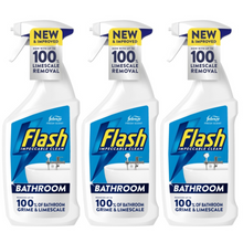 Flash Bathroom Spray 800ml – Powerful Multi-Surface Cleaner for Tiles, Sinks & Toilets – Kills Germs, Removes Limescale & Soap Scum – Fast-Acting Formula with Fresh Fragrance – Ideal for Bathrooms & Kitchens
