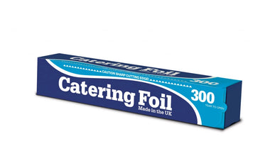 Premium Heavy Duty Aluminium Foil – Silver, 300mm x 30m – Food Safe, Durable & Versatile for Kitchen, Catering & Cooking – Ready-to-Use Disposable Cookware for Grilling, Baking & More