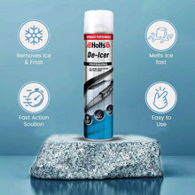 Holts De-Icer Aerosol Spray 600ml – Fast Acting Car De-Icer for Winter | Quickly Melts Ice & Frost on Windows & Mirrors | Works at -20°C | Prevents Re-Freezing | Easy to Use