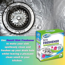 Duzzit Sink Freshener – Powerful Drain Odor Eliminator Sachets (30g) | Easy-to-Use Stainless Steel & Ceramic Sink Deodorizer | Removes Bad Smells Instantly | Long-Lasting Freshness for Kitchen & Bathroom