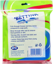 Bettina Tough Spiral Scourers 20g 4-Pack – Heavy-Duty Kitchen Scrubbers for Pots, Pans & Dishes – Durable Stainless Steel Cleaning Pads – Rust-Free & Long-Lasting