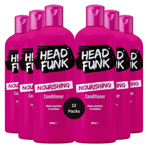Head Funk Nourishing Conditioner 600ml, Moisturising Hair Conditioner for Dry, Damaged & Frizzy Hair, Deep Hydration, Soft & Smooth Finish, Daily Hair Care for All Hair Types