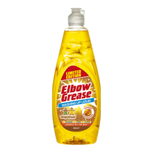 Elbow Grease Apple & Cinnamon Washing Up Liquid 600ml, Powerful Dishwashing Liquid, Tough Grease & Food Stain Remover, Fresh Long Lasting Autumn Fragrance, Kitchen Dish Soap for Plates, Pots & Pans