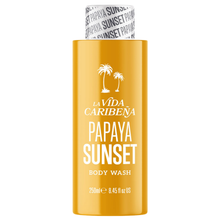 LA VIDA CARIBENA Body Wash Guava Glow Tropical Nights Papaya Sunset 250ml Hydrating Moisturising Shower Gel Exotic Fruit Scent Daily Body Cleanser Soft Smooth Skin Bath & Shower Care