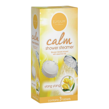 ELYSIUM SPA Shower Steamer Tablets 3 x 30g Ylang Ylang Calm, Aromatherapy Shower Steamers, Relaxing Essential Oil Shower Fizzers, Home Spa Self Care Gift, Stress Relief Bath Alternative