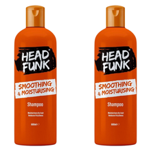 HEAD FUNK Smooth & Moist Shampoo 600ml, Moisturising Hair Cleanser for Dry & Frizzy Hair, Hydrating Daily Shampoo, Deep Cleansing Formula for Soft, Smooth, Healthy Looking Hair