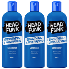 HEAD FUNK Smooth & Moist Conditioner 600ml, Moisturising Hair Conditioner for Dry & Frizzy Hair, Deep Hydration Formula, Soft Smooth Manageable Hair Care, Daily Nourishing Conditioner